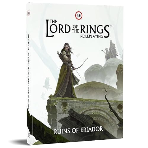 The Lord of The Rings Roleplaying: Ruins of Eriador 5E – RPG Expansion, Illustrated Hardcover, New Quests & Landmarks - Image 1
