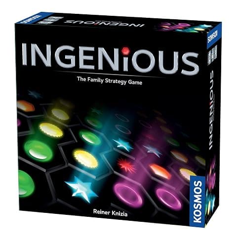 Thames & Kosmos Ingenious | Family Strategy Game of Tile Placement & Pattern Building | Ages 8+ | 2–4 Players | Abstract Board Game for Game Night - Image 1