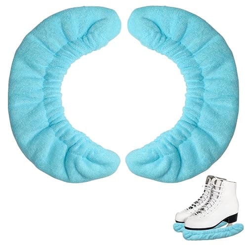 Coolrunner Ice Skate Blade Covers, Sports Blade Cover Skate Blade Protector for Hockey Skates, Figure Skates and Ice Skates, Black - Image 1