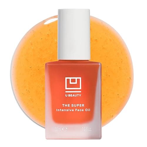 U Beauty Super Intensive Face Oil - Hydrating Hyaluronic Acid Moisturizer-Formulated with Avocado, Squalane + Jojoba Oil - Dehydrated and Aging Skin - Image 1