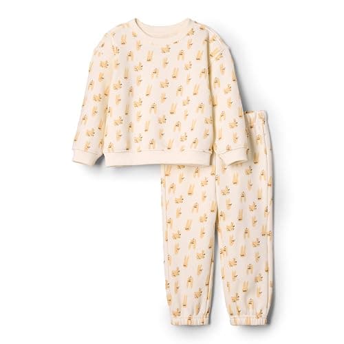 Amazon Essentials x Sofia Grainge Toddlers and Baby Boys' Sweatshirt and Sweatpant Set - Image 1