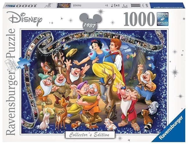 Ravensburger Disney Snow White Collector's Edition Puzzle | 1000 Unique Pieces | Softclick Technology Ensures Precise Fit | Ideal for Adults and Kids Aged 12+ - Image 1