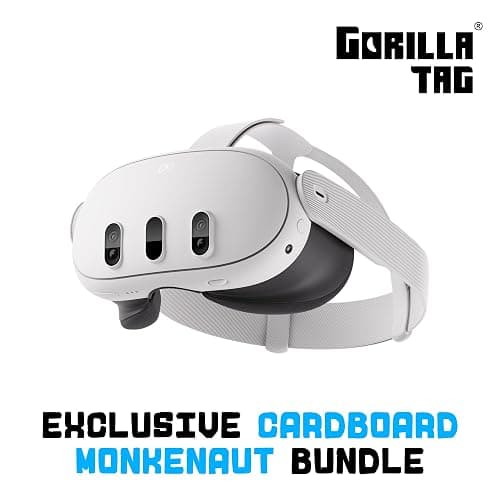 Meta Quest 3S 512GB | Virtual Reality — VR Headset — Gorilla Tag Bundle | Includes 512GB headset, 2 controllers, charging cable and power adapter for gaming, fitness and entertainment - Image 1