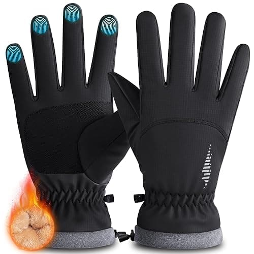rivmount Winter Waterproof Ski Snow Warm Gloves for Women Men, Windproof Cold Weather Thermal with Touchscreen Fingers, for Running Driving Cycling Hiking Biking Outdoor Sports Daily Work - Image 1