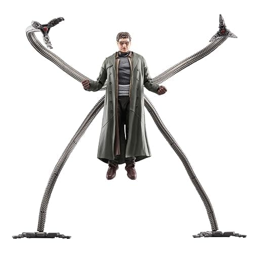 Marvel Legends Series Doc Ock, Spider-Man: No Way Home Collectible, Deluxe 6-Inch Action Figure, 4 Accessories, Ages 4 and Up - Image 1