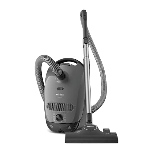 Miele Classic C1 Pure Suction Bagged Canister Vacuum, Graphite Grey - Portable, Household - Image 1