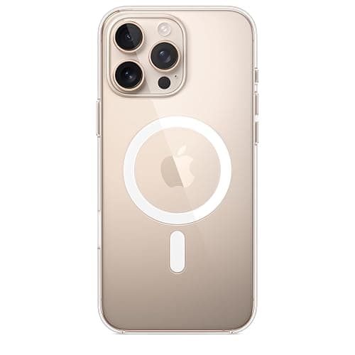 Apple iPhone 16 Pro Max Clear Case with MagSafe and Camera Control: Lightweight Phone Case, Wireless Charging Compatible, Smooth Glossy Finish - Image 1