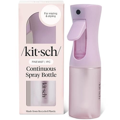 Kitsch Spray Bottle for Hair - Continuous Water Mister with Ultra Fine Mist for Hairstyling, Barbers, Salons, Cleaning, Plants, Versatile Spray Bottles - Made from Recycled Plastic - Sheer Violet, 5oz - Image 1
