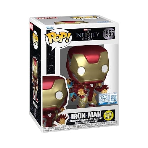 Funko POP! Plus: Avengers End Game - Iron Man Beams - Glow in the Dark - Collectable Vinyl Figure - Gift Idea - Official Merchandise - Toys For Kids & Adults - Model Figure for Collectors and Display - Image 1