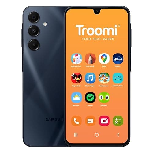 TROOMI Kids & Teens Smartphone, 2025 Model, Galaxy A16 5G with Camera, Parental Controls, GPS Tracking, Screen Time Limits, Text Monitoring, Safety Apps, Activation Fee Required - Image 1
