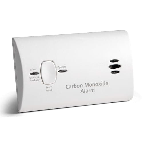 Kidde Carbon Monoxide Detector, Battery Powered CO Alarm with LEDs, Test-Reset Button, Low Battery Indicator, Portable - Image 1