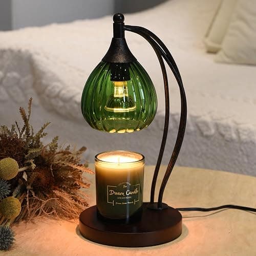 Candle Warmer Lamp, Electric Candle Warmer with Timer Dimmer - for Scented Jar Candles - Melter Lamp for Housewarming Gifts New Home Decor - Image 1