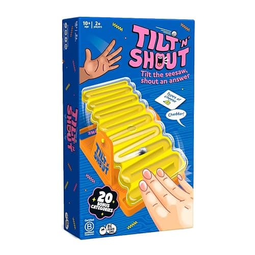 Big Potato Tilt ’n’ Shout – Fast-Paced Family Board Game for Adults & Kids | Shout Out Trivia Party Game with Categories & Bonus Content | New Board Games 2025 - Image 1
