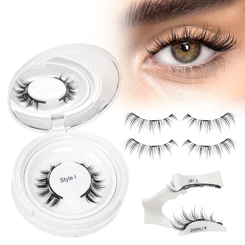 Higu clace Magnetic Eyelashes with Applicator Magnetic Lashes Natural Look Manga Lashes Pestañas Magnéticas Easy to Wear and Remove(DJCX-I) - Image 1