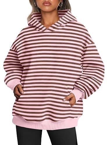 Trendy Queen Women Oversized Hoodies Fall Outfits | Gentle Skin Feel, Aesthetic Drop Shoulder, Large Kangaroo Pocket, Seamless Daily Outfit Match - Image 1