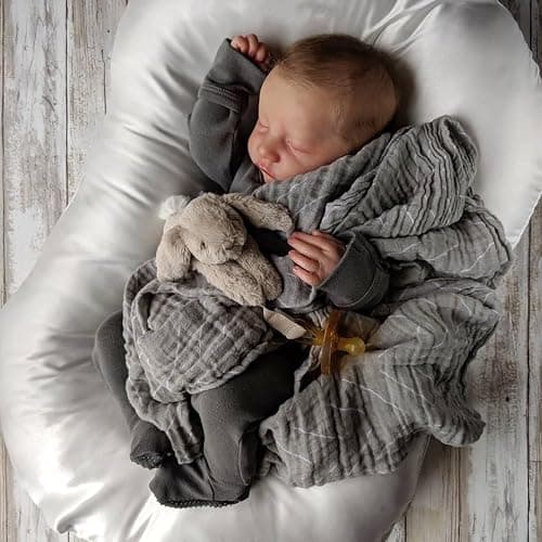 CHAREX Reborn Baby Dolls - 18 inch Realistic Baby Doll Boy Real Life Baby Dolls Lifelike Newborn Baby Real Looking Birthday Gift Toy with Full Accessories for Age 3+ - Image 1