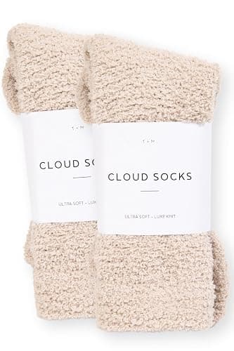Unboxme Gifts Warm & Cozy Ultra-Luxe Cloud Sock for Women & Men - Super Soft Luxurious Fabric Sleep Socks - Image 1