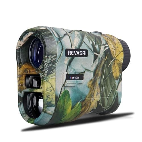 REVASRI Hunting Laser Rangefinder with Rechargeable Battery 1000 Yards Hunting Range Finder with Target Acquisition Technology Easy-to-Use Clear Accurate Rangefinders for Hunters - Image 1