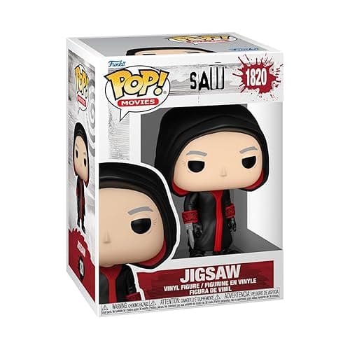 Funko POP! Saw 10th Anniversary - Jigsaw Killer (1 in 6 Chase Chance) | Official Horror Merch - Collectable Vinyl Figurine for Shelf Display - Birthday Gift Idea for Fans and Collectors - Image 1