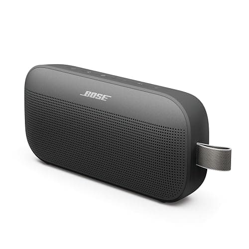 Bose SoundLink Flex Bluetooth Speaker (2nd Gen) - Portable Outdoor Speaker with Hi-Fi Audio, Waterproof and Dustproof, USB-C, Up to 12 Hours Battery Life, Black - Image 1