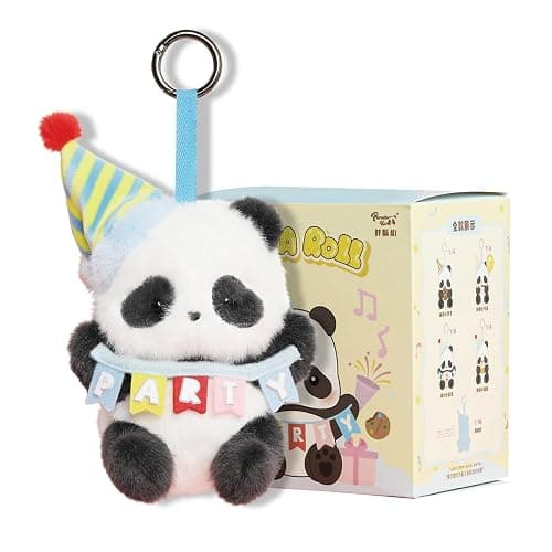 52TOYS Panda Roll Party Series Blind Box Stuffed Animal Plush Toy with Soft and Adorable Design, 1PC Perfect for Cuddling, Display, and Unique Posing, Ideal Gift for Panda Enthusiasts - Image 1