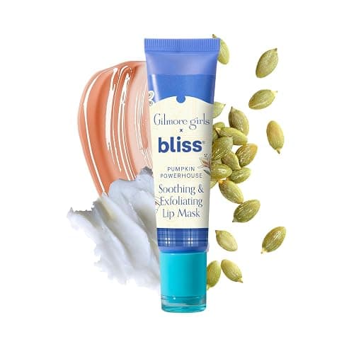 Gilmore Girls x Bliss Pumpkin Powerhouse Exfoliating & Soothing Lip Mask | Hydrating Overnight Lip Balm Mask for Dry Lips - Image 1