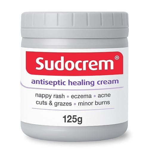 Sudocrem Antiseptic Healing Cream, Zinc Oxide Cream for Nappy Rash, Eczema, Acne, and Minor Burns, 125g (Pack of 1) - Image 1