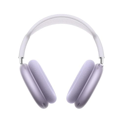 Apple AirPods Max Kabellose Kopfhörer, aktive Geräuschunterdrückung auf Pro Level, Transparenzmodus, personalisiertes 3D Audio, USB-C Ladecase, Violett - Image 1