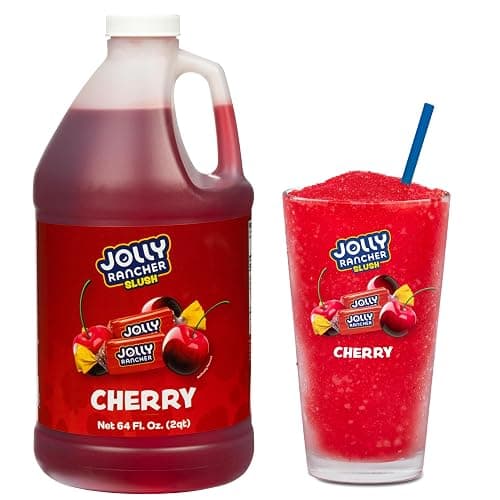 JOLLY RANCHER® Cherry Frozen Beverage Mix – Fruit Flavor Slushie Mix for Machine, 1/2 Gallon Bottle – Frozen Drink Concentrate, 5:1 Ratio for Slushie & Frozen Drink Machines - Image 1