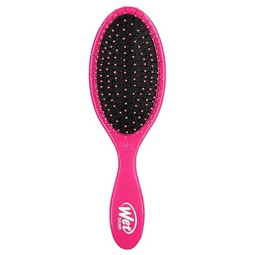 Wet Brush Detangling Brush, Original Detangler Brush (Pink) - Wet & Dry Tangle-Free Hair Brush for Women & Men - No Tangle Soft & Flexible Bristles for Straight, Curly, & Thick Hair - Image 1