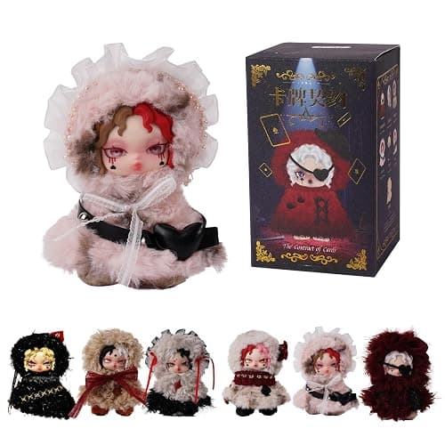 Card Pact Series Plush Blind Box - 4.7" Random Character Plush Doll Keychain, Cute Collectible Mystery Toy for Home Decor, Holiday Birthday Gift - Single Pack - Image 1