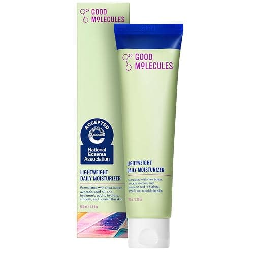Good Molecules Lightweight Daily Moisturizer, Face Cream, 3.38 fl oz | Non-greasy face lotion with shea butter and hyaluronic acid. Boosts skin hydration in 30 minutes. - Image 1