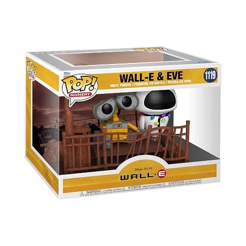 Funko Pop! Moment: Wall-E - Wall-E & Eve- Figura in Vinile da Collezione - Idea Regalo - Merchandising Ufficiale - Giocattoli per Bambini e Adulti - Movies Fans - Figura per i Collezionisti - Image 1