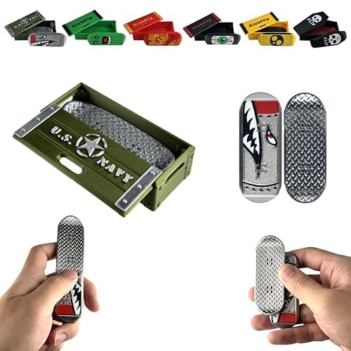 OG KickFlips Flipping Fidget Toy for Adults,Magnetik Fingerboard,Skateboard Slider Fidget,with Storage Crat Portable Toy - Image 1