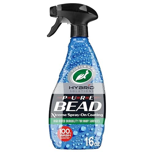 Turtle Wax Hybrid Solutions Pure Bead Advanced Car Coating Spray For Auto, Home & Marine Use, Clear Coat Paint Protection, Streak-Free, Safe for Glass, Metal, Plastics & More, 16 oz (Pack of 1) - Image 1
