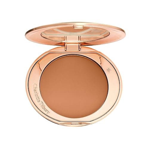 Charlotte Tilbury Airbrush Flawless Finish Setting Powder - Pore-Blurring Pressed Powder for Face Makeup to Minimize Shine with a Soft-Focus Finish - Image 1