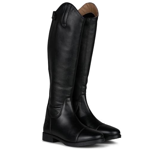 HORZE Rover Tall Field Riding Boots for Women, Rider Equestrian Boots | English Riding Boots for Women, Breathable Mesh Lining, YKK Zipper, Soft Synthetic Leather, Comfortable All-Day Riding Sole - Image 1