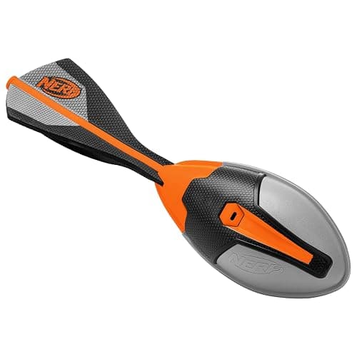 NERF Vortex Ultimate Grip Foam Football - NERF Soft Vortex Football for Long-Distance Throws - All-Weather Perfect for Pool + Beach - Kids Ultimate Grip Whistle Foam Ball - Image 1