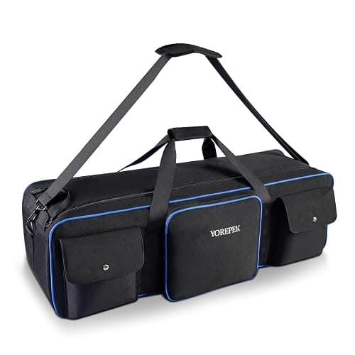 YOREPEK Tripod Carrying Case Bag, Light Stand Bag with 2 Protective Padding, 30.5" Large Photo Studio Equipment Case fit Tripods, Monopods, Speaker Stands, Boom Stands, Camcorder, Mic Stands, Travel - Image 1