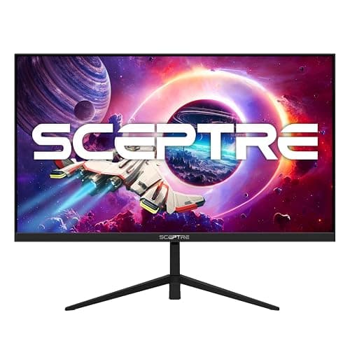 Sceptre 27-inch Gaming Monitor 165Hz 144Hz 1ms AMD FreeSync Premium HDMI DisplayPort Build-in Speakers, 99% sRGB Machine Black (E275B-FWD168 Series) - Image 1