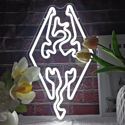 Vveikea Game Neon Sign Dragon Led Sign Neon Lights Adjustable Gamer Neon Light Sign Gaming Room Light Up Signs for Wall Decor for Boy Man Gifts - Image 1