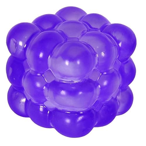 Puffwize Irregular Blocks Soft Squishy Stress Balls for Kids & Adult, 1.96in Stress Cube Fidget Toy with Squishy Texture, Irregular Shape for Anxiety Relief and Focus(Purple) - Image 1