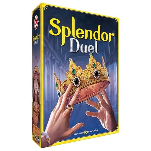 Splendor Duel Board Game - Two-Player Strategy Game for Intense Gem Collecting Battles - Fun Family Game for Kids and Adults, Ages 10+, 2 Players, 30 Minute Playtime, Made by Space Cowboys - Image 1