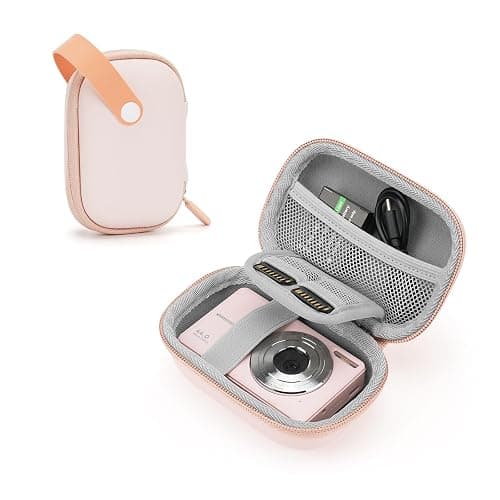 Digital Camera Case for CAMKORY DC403 FHD 1080P/ KODAK PIXPRO FZ55/ FZ45/ STUOGYUM DC402-AF, SD Card Storage Travel Carrying Cute Case Bag Small - Image 1