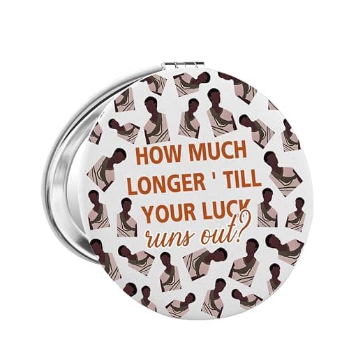 FAADBUK Epic The Musical Inspired Odysseus Greek Mythology Gift Epic The Musical Characters Makeup Mirror for Epic Fans Lovers(Your Luck Mirror) - Image 1