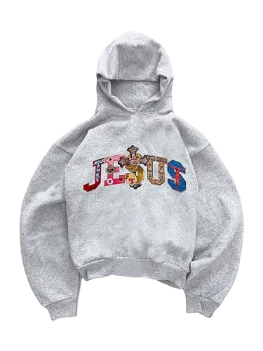 SOLY HUX Women's Graphic Hoodies Y2k Gothic Letter Print Long Sleeve Hooded Sweatshirt Pullover Tops - Image 1