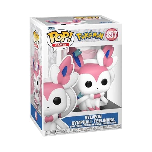 Funko Pop! Games: Pokemon - Sylveon - Nymphali - Collectible Vinyl Figure - Gift Idea - Official Products - Toys for Children and Adults - Video Games Fans - Image 1