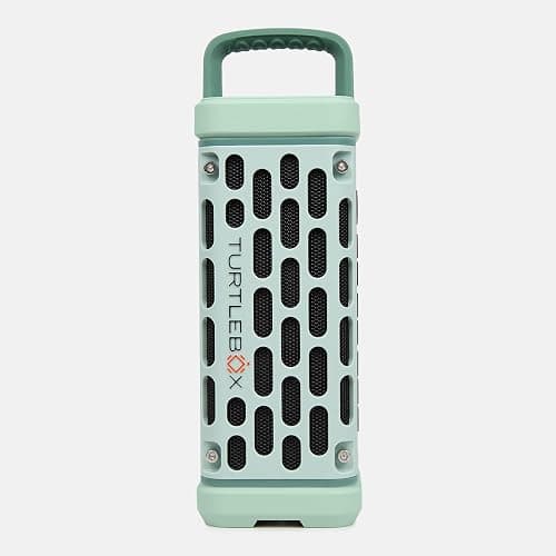 Turtlebox Ranger: Loud! Outdoor Portable Bluetooth 5.4 Speaker | Rugged, Waterproof, Ultra-Portable | Plays to 105db, Deep Bass, Shockproof, Unlimited Pairing for Full Stereo Experience, River Rock - Image 1