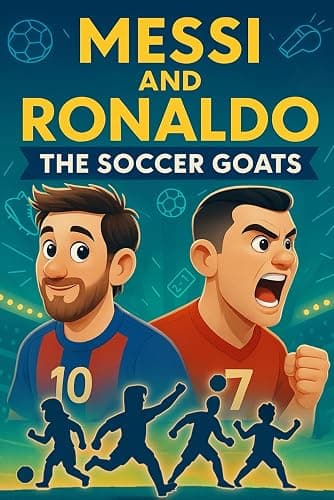 Messi and Ronaldo: The Soccer GOATs: A Kids' Guide to Skills, Spirit, Dreaming Big, and Becoming a True Athlete - Image 1