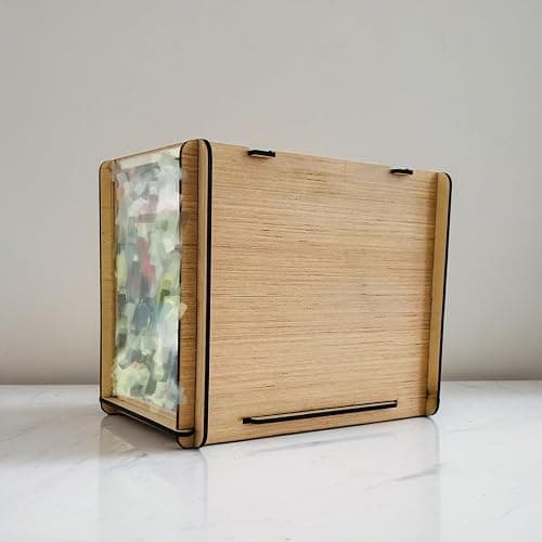 Wooden Comic Book Storage Box, Removable Comic Storage for Displaying Photos, Comics, Box for Storing Comic Books, Unique Gift for Comic Book Lovers - Image 1